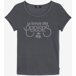Kleidung Damen T-Shirts & Poloshirts Le Temps des Cerises T-shirt BASITRAM Grau