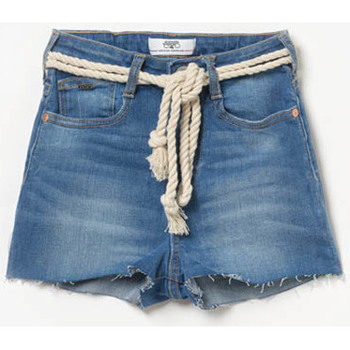 Kleidung Mädchen Shorts / Bermudas Le Temps des Cerises Shorts shorts aus denim TIKI Blau