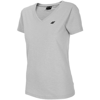 Kleidung Damen T-Shirts 4F TSD002 Grau