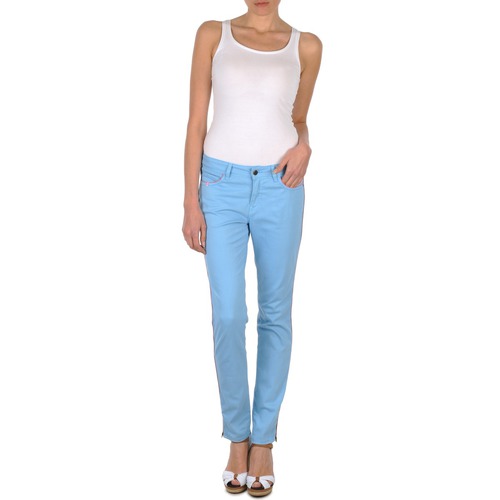 Brigitte Bardot AUBE Blau - Kleidung 5-Pocket-Hosen Damen 11920 