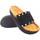 Schuhe Damen Multisportschuhe Isteria Sandale Lady    Farbe SCHWARZ Schwarz