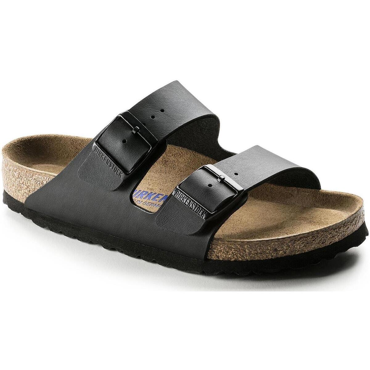 Schuhe Damen Sandalen / Sandaletten BIRKENSTOCK BK-ARIZsfb-blk Schwarz