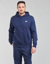 Kleidung Herren Sweatshirts Nike NIKE SPORTSWEAR CLUB FLEECE Marine / Weiss