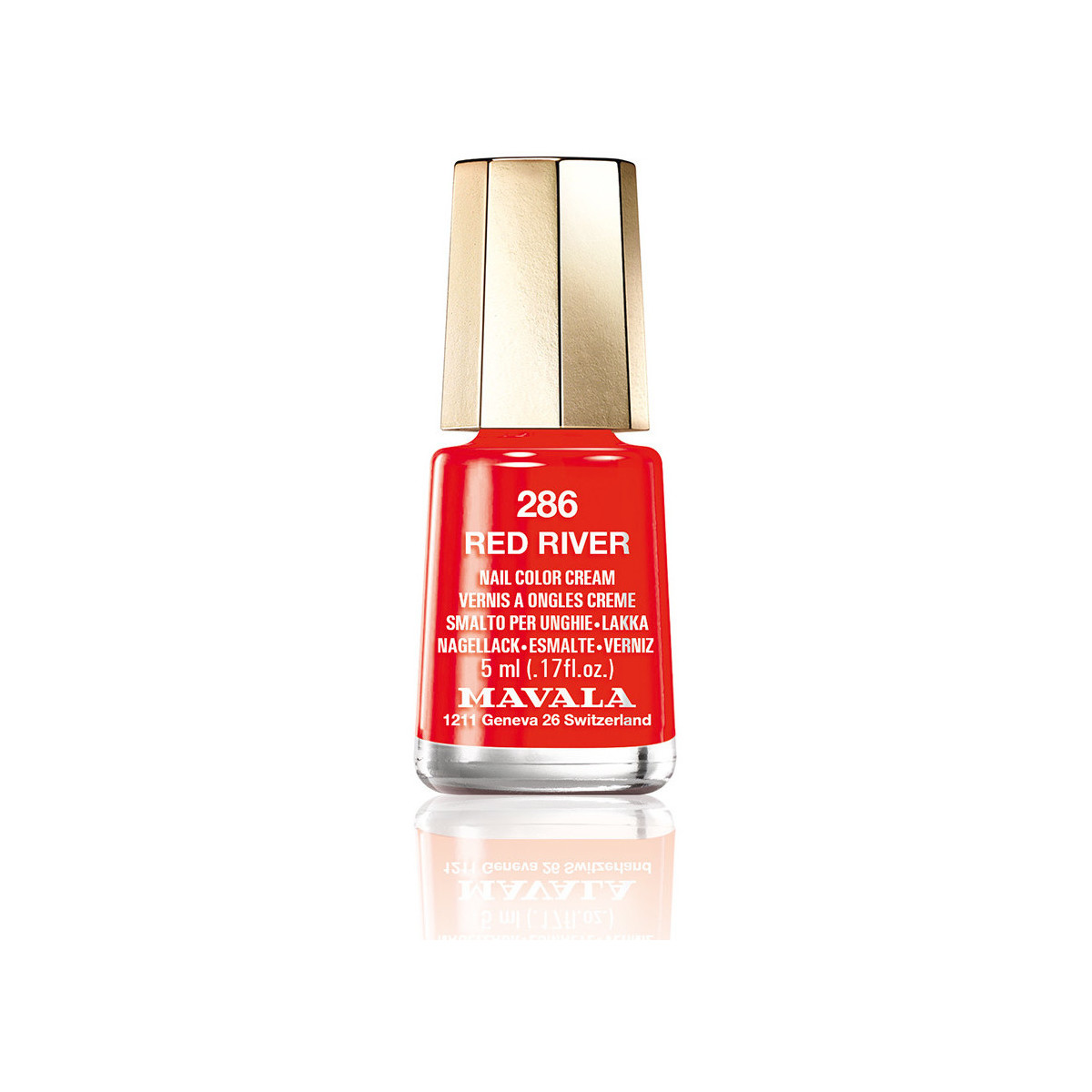 Beauty Damen Nagellack Mavala Nail Color 286-red River 