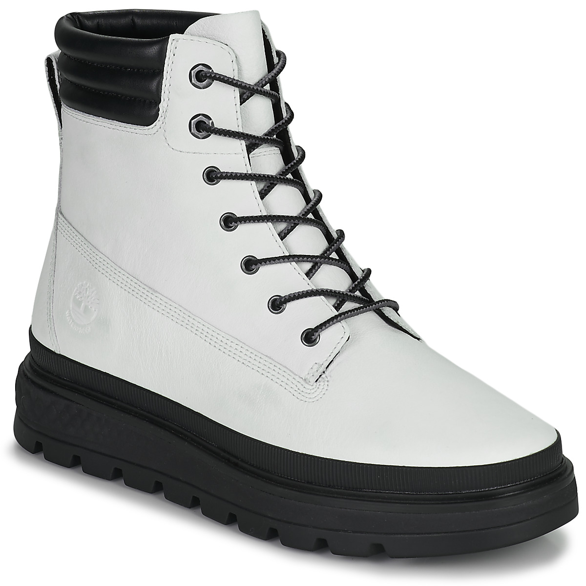 Schuhe Damen Boots Timberland RAY CITY 6 IN BOOT WP Weiss