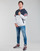Kleidung Herren Jacken Tommy Jeans TJM COLORBLOCK ZIPTHRU Blau / Weiss / Rot