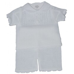 Kleidung Kinder Kleider & Outfits Baby Fashion 621.7 Blanco Weiss