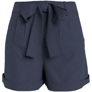Kleidung Damen Shorts / Bermudas Tommy Jeans Mom belted Blau