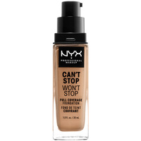 Beauty Damen Make-up & Foundation  Nyx Professional Make Up Can't Stop Won't Stop Full Coverage Foundation neutral Buff 