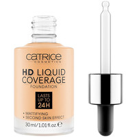 Beauty Damen Make-up & Foundation  Catrice Hd Liquid Coverage Foundation Lasts Up To 24h 036-hazelnut 