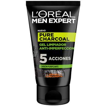 Beauty Herren Gesichtsreiniger  L'oréal Men Expert Pure Charcoal Gel Limpiador Purificante 