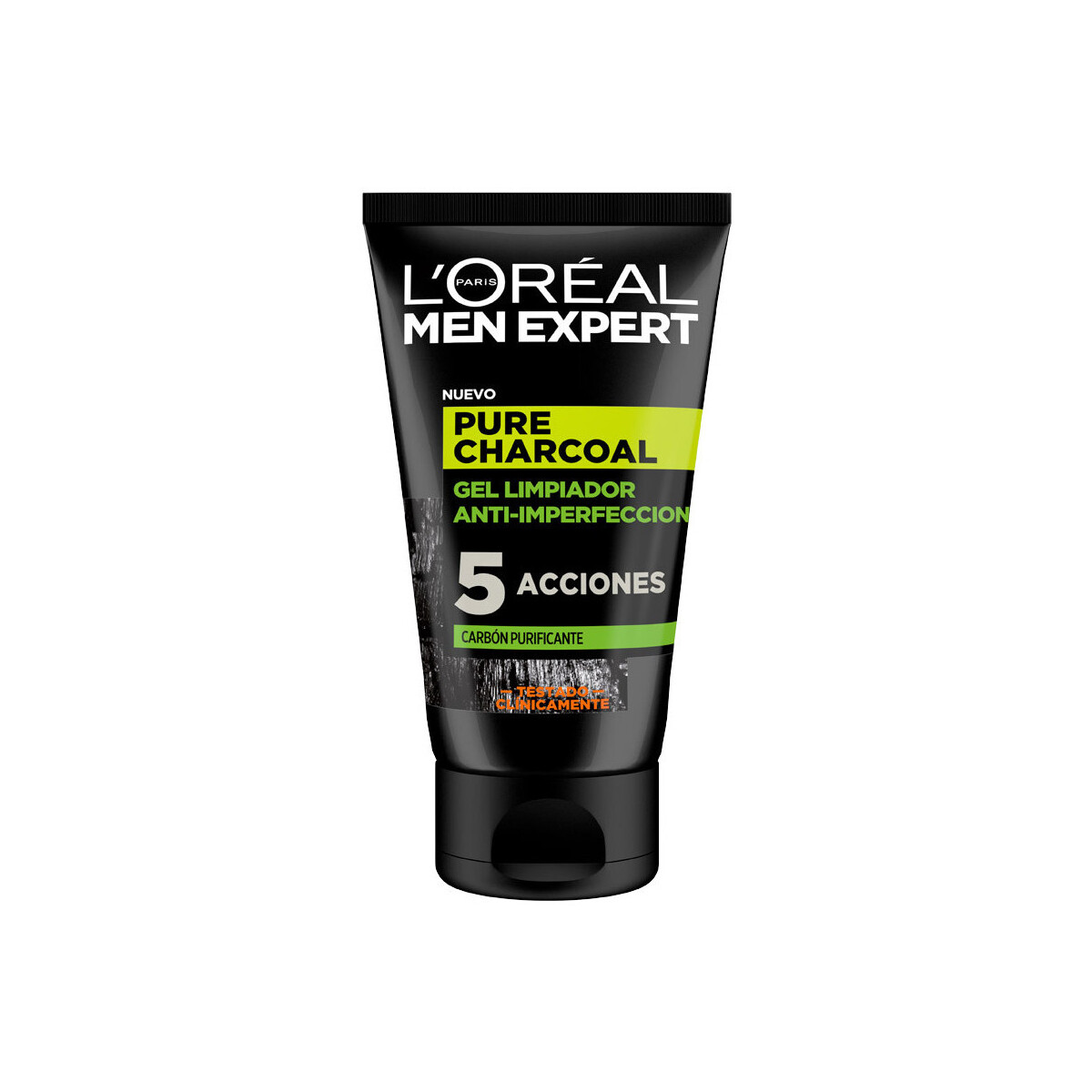 Beauty Herren Gesichtsreiniger  L'oréal Men Expert Pure Charcoal Gel Limpiador Purificante 