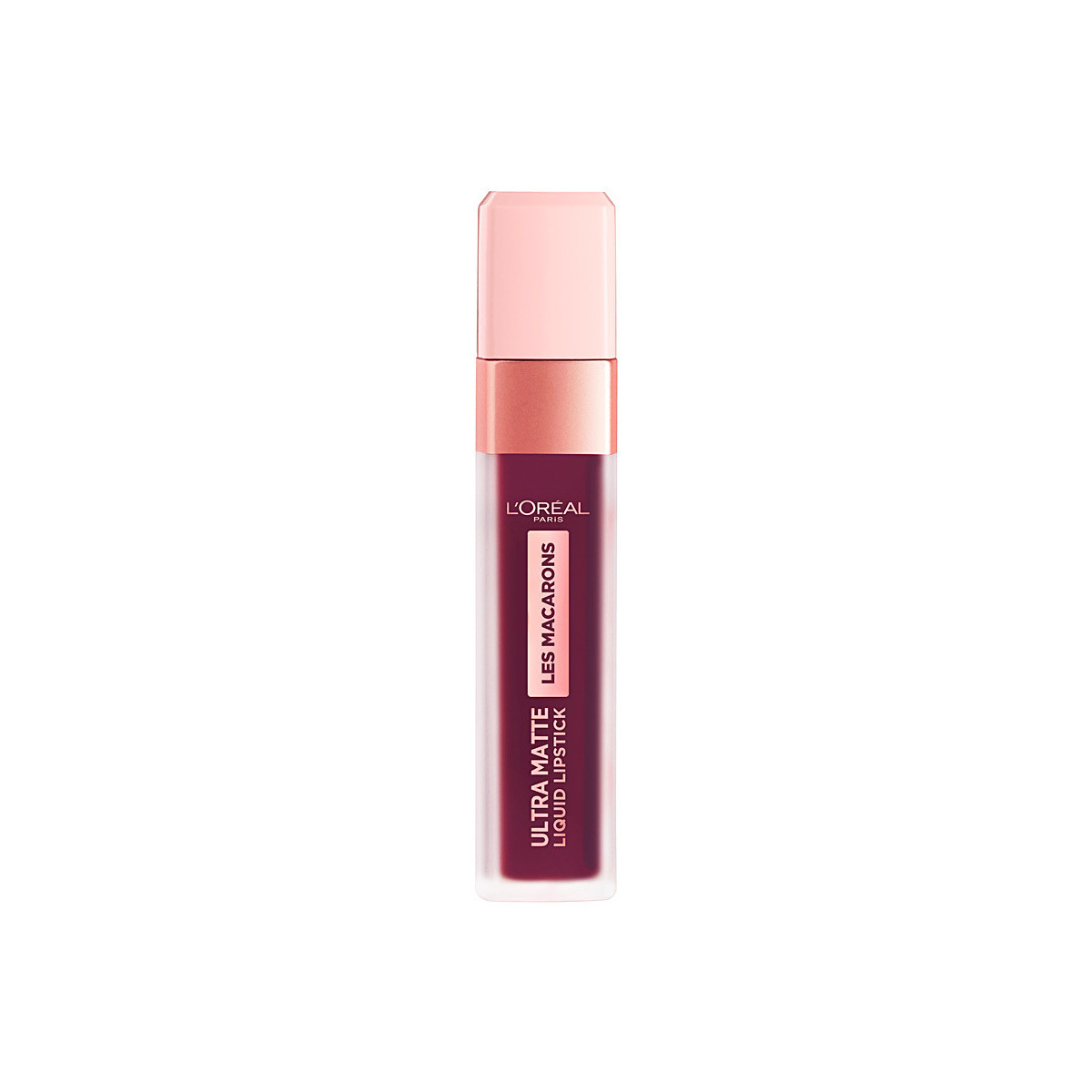 Beauty Damen Lippenstift L'oréal Les Macarons Ultra Matte Liquid Lipstick 830-blackcurrant C 