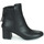 Schuhe Damen Low Boots The Divine Factory LH2268 Schwarz