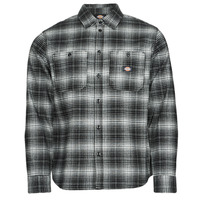 Kleidung Herren Langärmelige Hemden Dickies EVANSVILLE LS Schwarz
