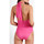 Kleidung Damen Badeanzug Admas Einteiliger Badeanzug mit nacktem Rücken Cruisery Rosa