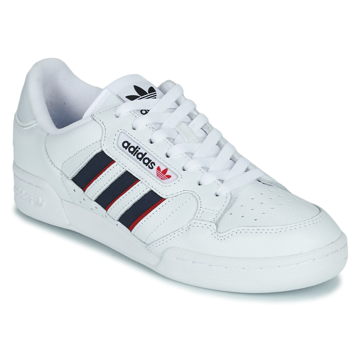 Schuhe Sneaker Low adidas Originals CONTINENTAL 80 STRI Weiss / Blau / Rot