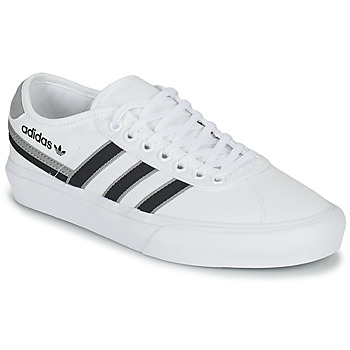Schuhe Sneaker Low adidas Originals DELPALA Weiss / Schwarz