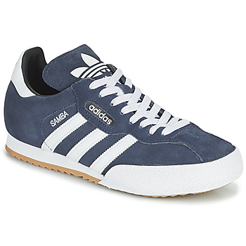 Schuhe Herren Sneaker Low adidas Originals SUPER SUEDE Marine / Blau