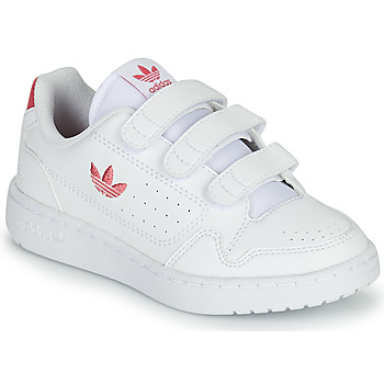 Schuhe Mädchen Sneaker Low adidas Originals NY 90  CF C Weiss / Rose