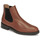 Schuhe Herren Boots Selected CHELSEA Cognac