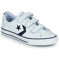 Schuhe Kinder Sneaker Low Converse STAR PLAYER 3V BACK TO SCHOOL OX Weiss / Blau