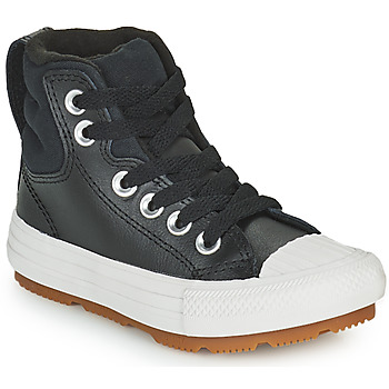 Schuhe Kinder Sneaker High Converse CHUCK TAYLOR ALL STAR BERKSHIRE BOOT SEASONAL LEATHER HI Schwarz