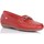 Schuhe Damen Sneaker Low Fluchos MOCCASINS  F0804 Rot