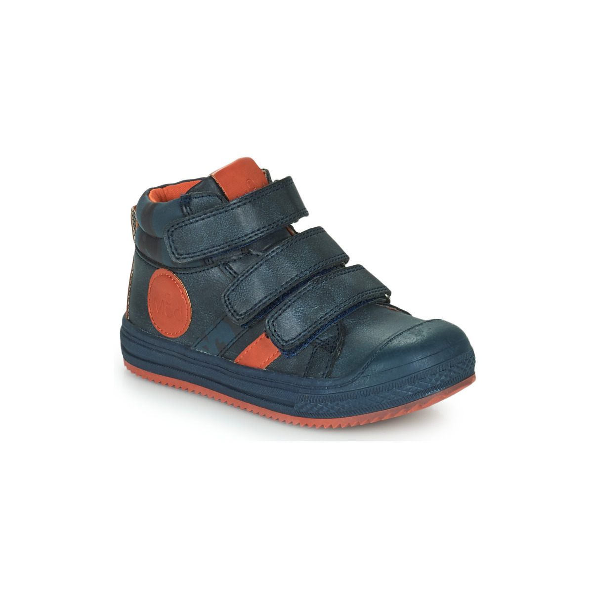 Schuhe Jungen Sneaker High Mod'8 TALYE Marine / Orange