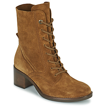 Schuhe Damen Low Boots Gabor 7167514 Cognac