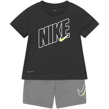 Kleidung Kinder Jogginganzüge Nike 66H589-G0R Schwarz