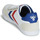 Schuhe Sneaker Low hummel TEN STAR LOW CANVAS Weiss / Rot / Blau