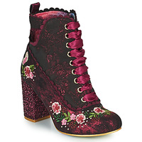 Schuhe Damen Low Boots Irregular Choice GARDEN WALK Rosa / Bordeaux