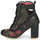 Schuhe Damen Low Boots Irregular Choice GARDEN WALK Schwarz