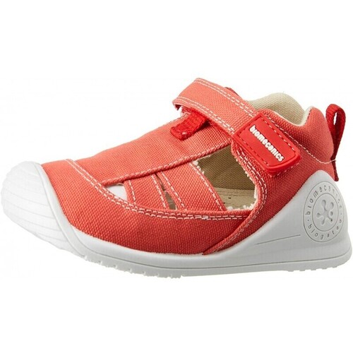 Schuhe Kinder Ballerinas Biomecanics 202211 SANDALIA LONA AZAI Rojo Rot