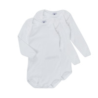Kleidung Kinder Pyjamas/ Nachthemden Petit Bateau TESSA Weiss
