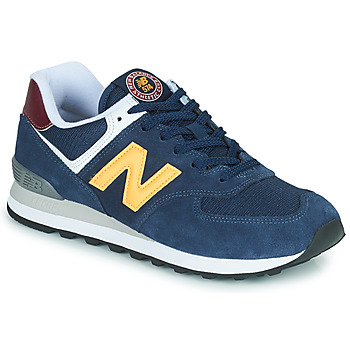 Schuhe Herren Sneaker Low New Balance 574 Blau / Gelb