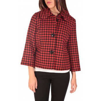 Vero Moda ODA Short Jacket Noir/Rouge