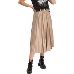 Kleidung Damen Röcke Vila Nitban Midi Skirt - Sand Shell Beige