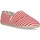 Schuhe Damen Leinen-Pantoletten mit gefloch Paez Gum Classic W - Surfy UK Rot