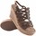 Schuhe Damen Multisportschuhe Olivina Damensandale BEBY 19063 beige Weiss