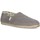 Schuhe Herren Leinen-Pantoletten mit gefloch Paez Original Raw M - Essentials Grey Grau