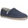 Schuhe Herren Leinen-Pantoletten mit gefloch Paez Original Raw M - Essentials Sea Blau