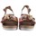 Schuhe Damen Multisportschuhe Olivina Damensandale BEBY 19050 beige Braun