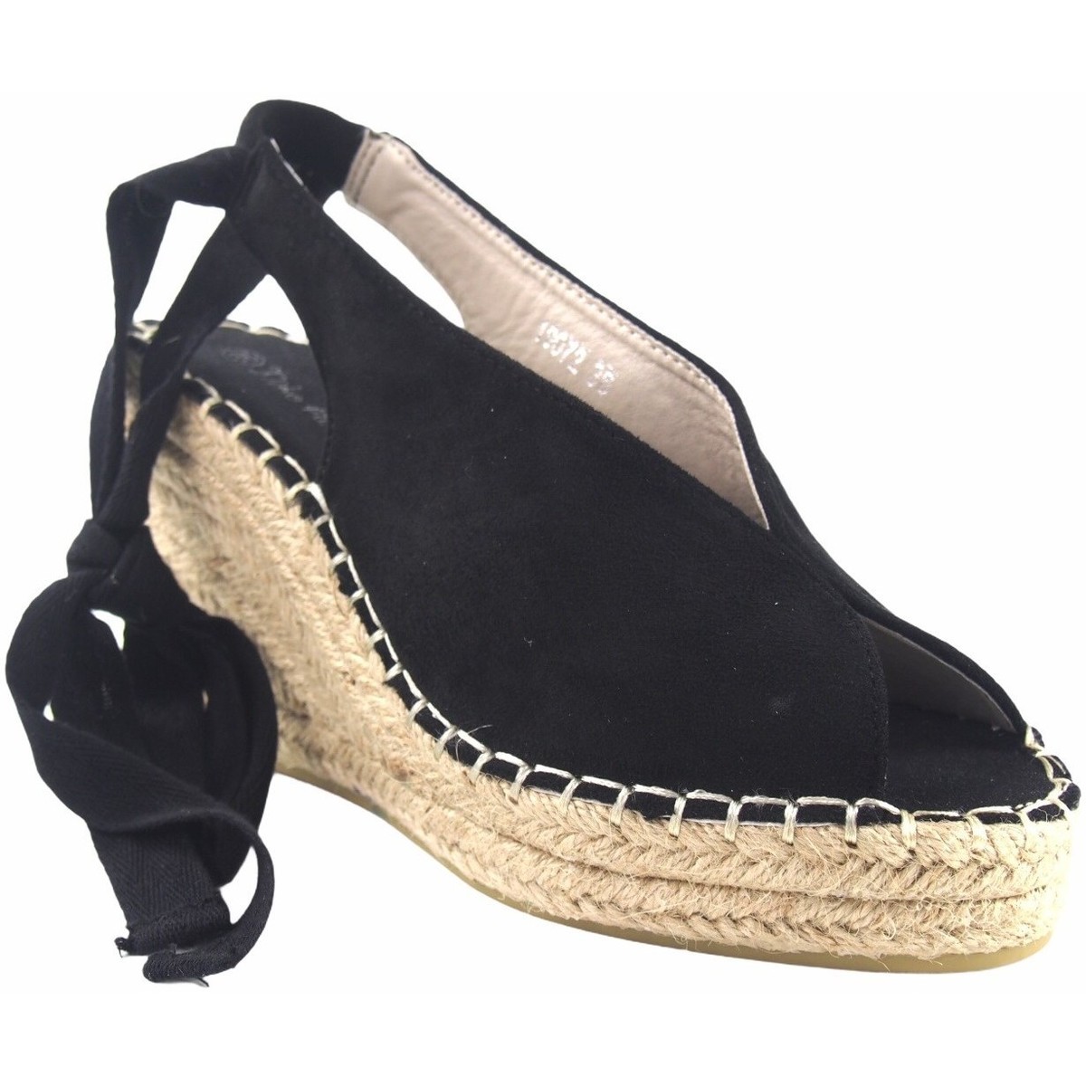 Schuhe Damen Multisportschuhe Olivina Damensandale BEBY 19072 schwarz Schwarz