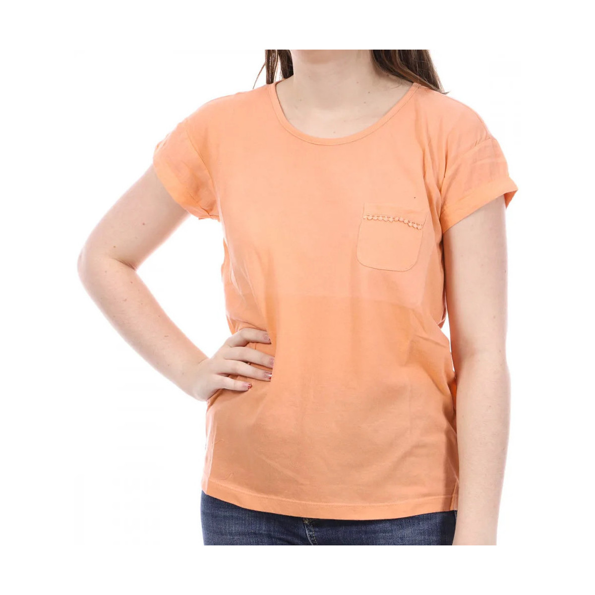 Kleidung Damen T-Shirts & Poloshirts Sun Valley SV-AKRON Orange