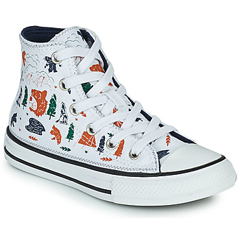 Schuhe Jungen Sneaker High Converse CHUCK TAYLOR ALL STAR EXPLORER HI Weiss / Multicolor