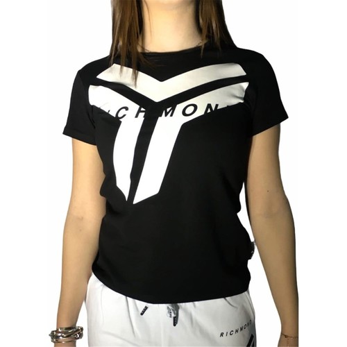 Kleidung Damen T-Shirts Richmond Sport UWP21073TS Schwarz