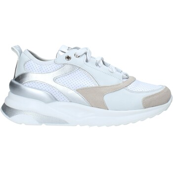 Schuhe Damen Sneaker Low Keys K-4451 Weiß