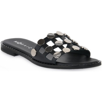 Schuhe Damen Pantoffel Mosaic NERO 500 Schwarz